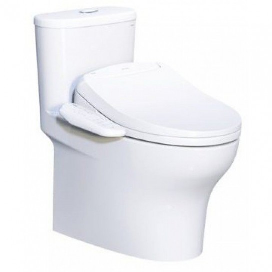 Bàn Cầu Nắp Điện Tử Caesar CD1348/TAF200H 2 Khối