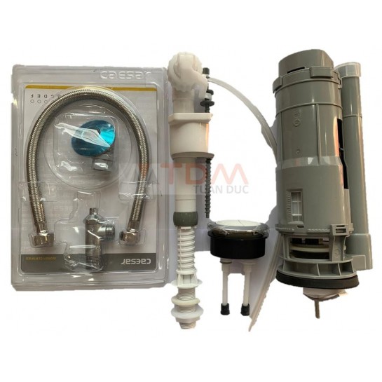 Bộ Xả Bồn Cầu Caesar FP872A 1 Khối (CD1364 CD1374 CD1375)