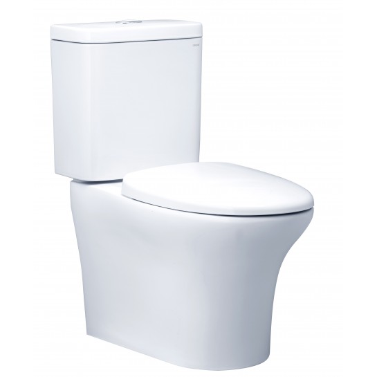Bồn Cầu CAESAR CD1341 Thùng T1241 Nắp Êm