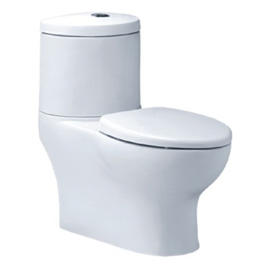 Bồn Cầu CAESAR CD1349 Thùng T1149 Nắp Êm
