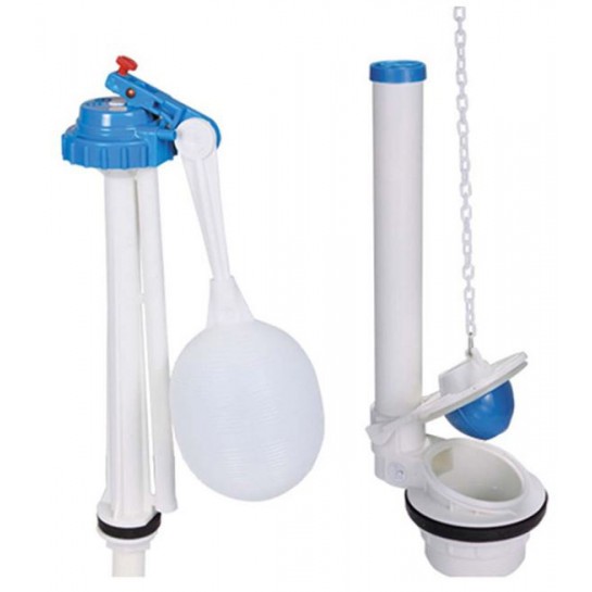 Bộ Xả Bồn Cầu Viglacera 2 Khối BXV2G Gạt