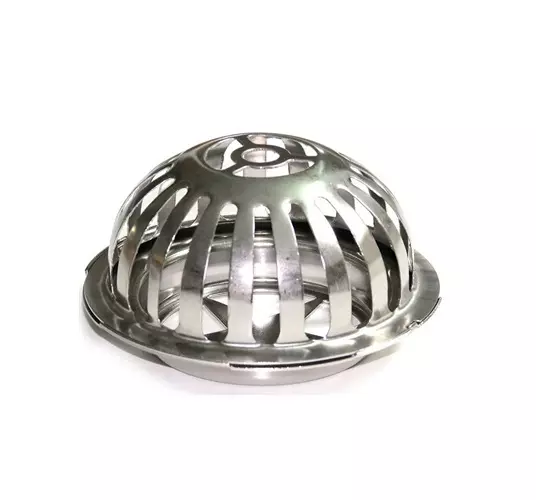 cầu chắn rác inox304 D60 dạng mái vòm