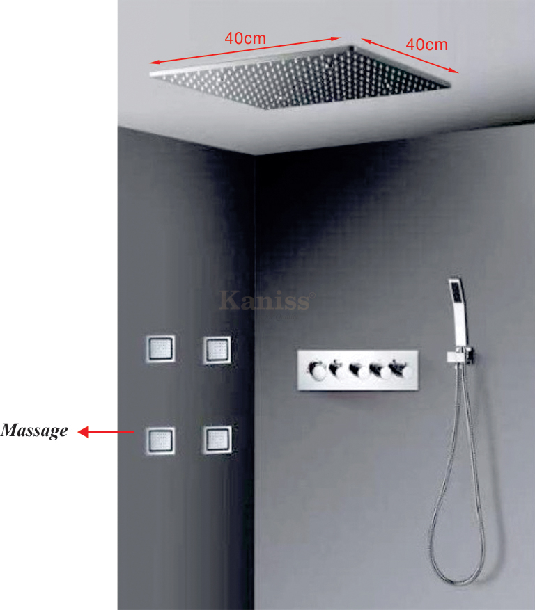 Sen âm trần nóng lạnh Kaniss KS-2070TS: Sự lựa chọn hoàn hảo cho phòng tắm hiện đại