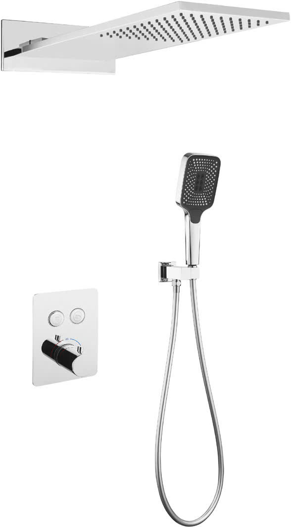 Sen tăm đứng âm tường Kaniss KS-2080VP, đồng thau mà Crome,  Công nghệ Nhật Bản
