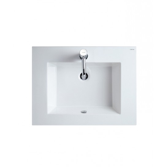 Chậu Rửa Lavabo Bàn Sứ CAESAR LF5032 Liền Bàn