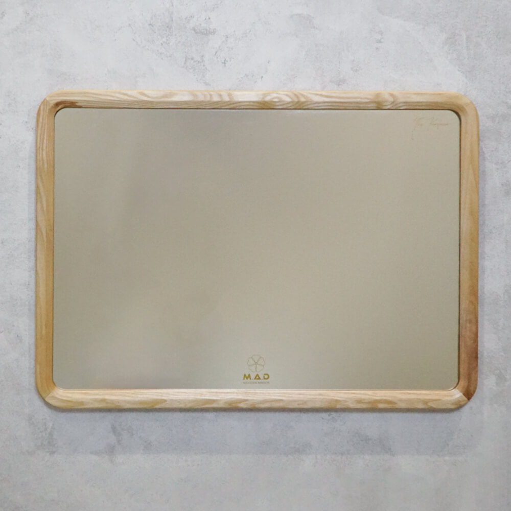 Gương khung gỗ M.A.D 50x70, 60x80 dẻ gai, tần bì, óc chó