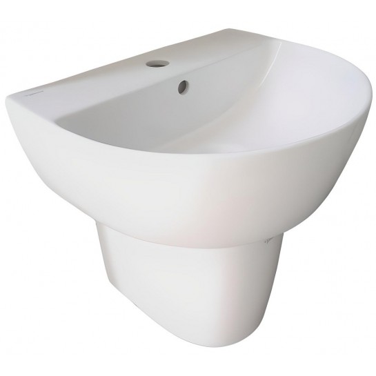 Chậu Rửa Lavabo Viglacera V37 Chân Treo