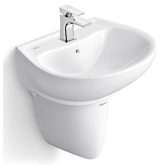 Chậu Rửa Lavabo Viglacera V39 Chân Treo