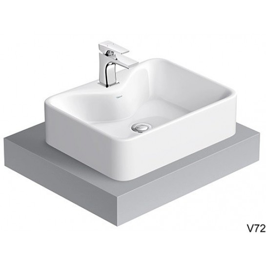 Chậu Rửa Lavabo Đặt Bàn Viglacera V72