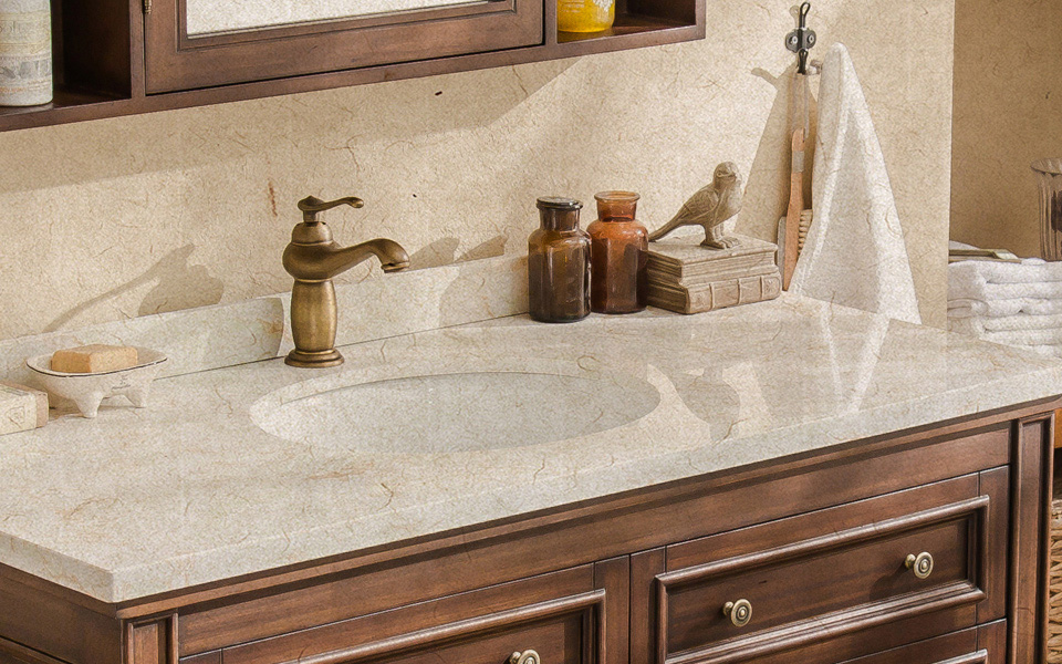 Top vòi nước bằng đồng thau gắn chậu lavabo rửa mặt bồn rửa chén