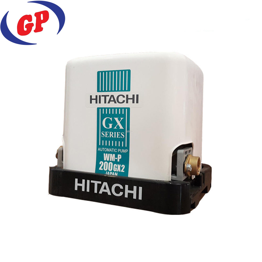 Máy bơm tăng áp Hitachi WM-P200GX2-SPV, tự động , made in Thái Lan