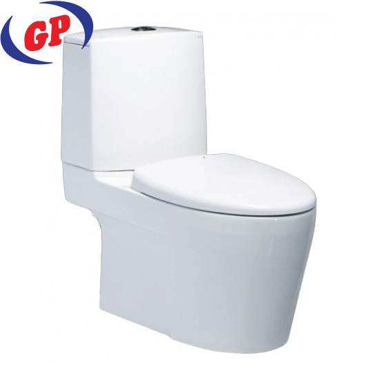 Bồn Cầu CAESAR CD1345 Thùng T1145 Nắp Êm