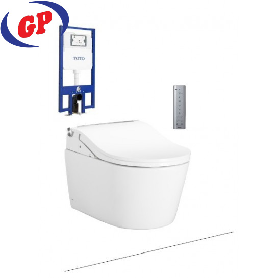 Bồn Cầu TOTO CW542HME5UNW1/TCF801CZ/WH172AT Treo Tường Giấu Dây