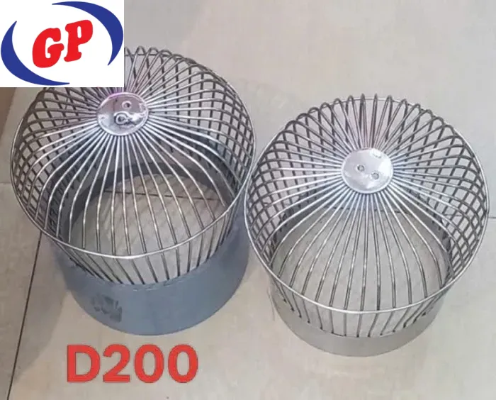 Cầu chắn rác inox 304 DN200 dùng cho ống PVC 220