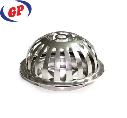 Cầu Chắn Rác Sân Thượng Tròn D90 Inox 304 – Chống Tắc Nghẽn, Thoát Nước Siêu Nhanh