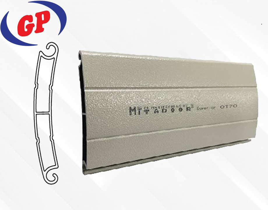 Cửa Cuốn Đức Gia Phát OT70, không khe thoáng, 1mm, bảo hành 5 năm