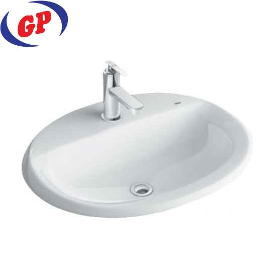 Chậu Rửa Lavabo Âm Bàn Inax L-2395V Dương Vành