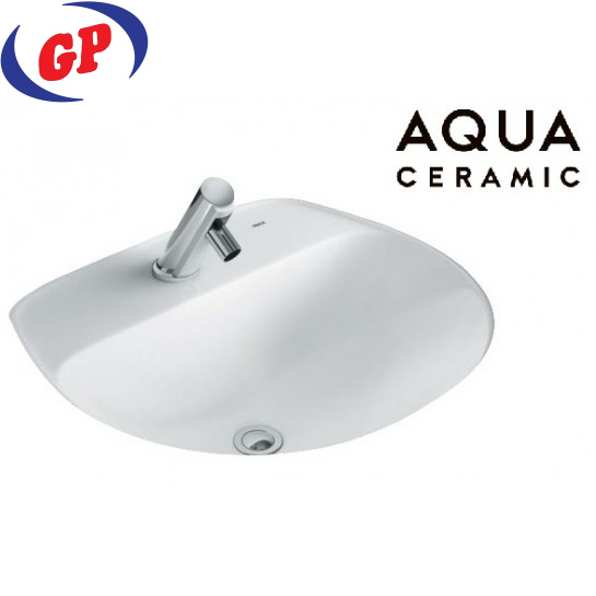 Chậu Rửa Lavabo Inax AL-2396V Âm Bàn AquaCeramic