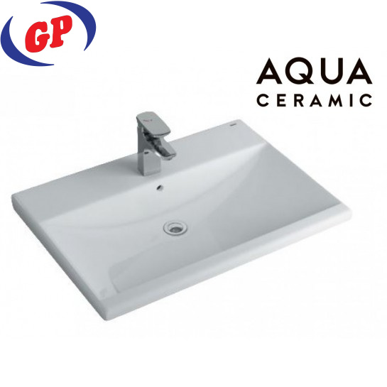 Chậu Rửa Lavabo Inax AL-2397V Dương Vành AquaCeramic