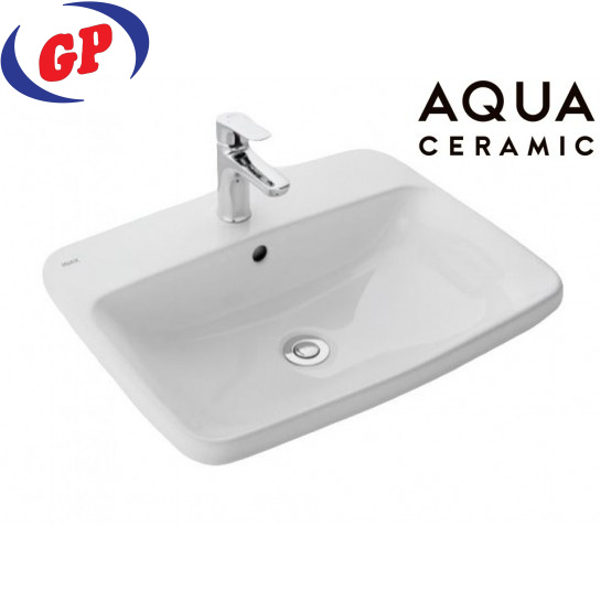 Chậu Rửa Lavabo Inax AL-2398V Dương Vành AquaCeramic