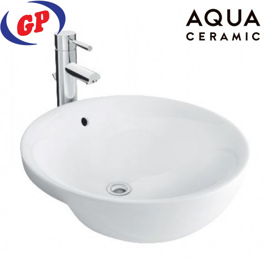 Chậu Rửa Mặt Lavabo Inax AL-333V Bán Âm AquaCeramic