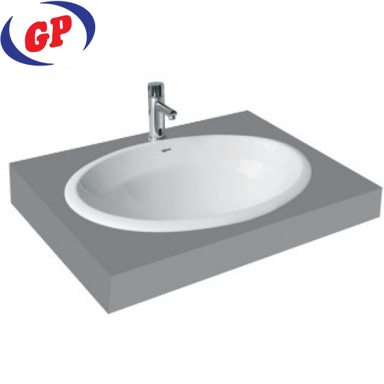 Chậu Rửa Mặt Lavabo Viglacera CD21 Dương Vành