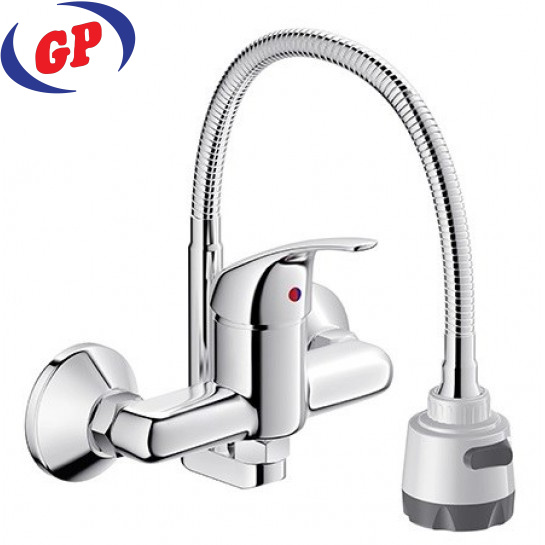 Vòi Bếp Viglacera VG712 (VG712M) Nóng Lạnh Gắn Tường